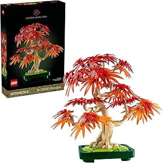 Botanicals Japanese Red Maple Bonsai Tree Building Kit for Adults 18+ - Unique Home Decor DIY for Room or Office - Housewarming Gift Idea for New Home - Plant Decor for Desk or Bookshelf- 10348